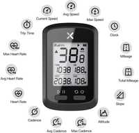 GPS Xoss G (Plus) _ (Conecta com Sensores) _ Encaixe Garmin Edge