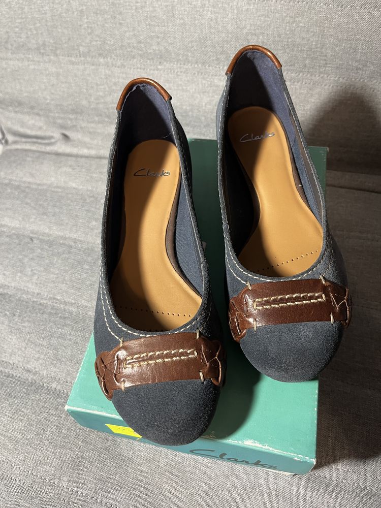 Buty czółenka Clarks 37 nowe z metką