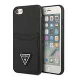 Etui Guess Saffiano Triangle Logo Cardslot na iPhone 7 / 8 / SE 2020 /