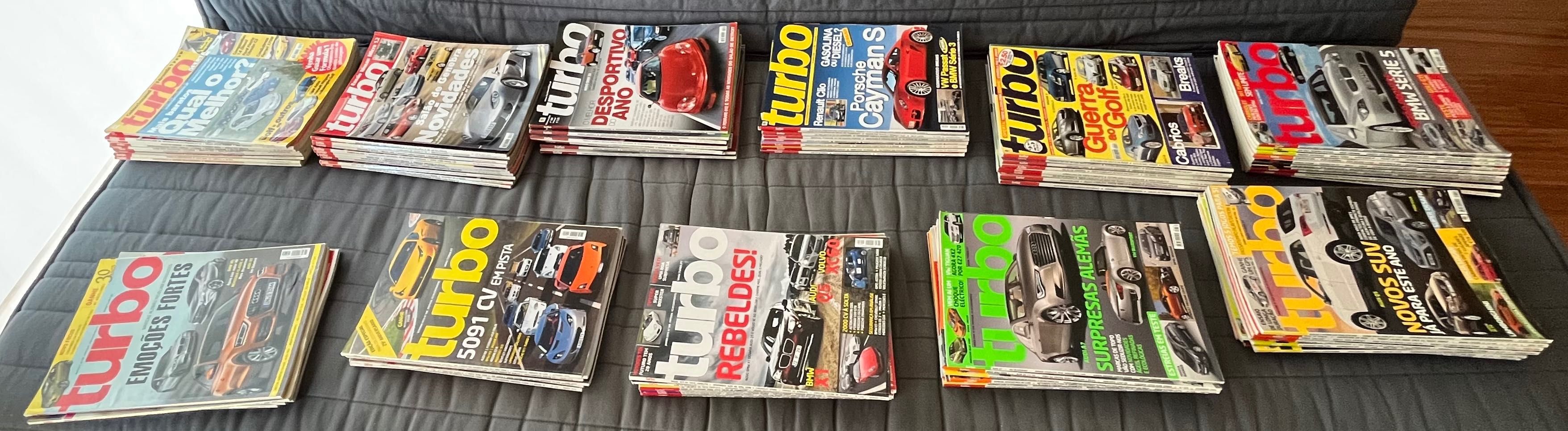 Lote de Revistas TURBO em bom estado