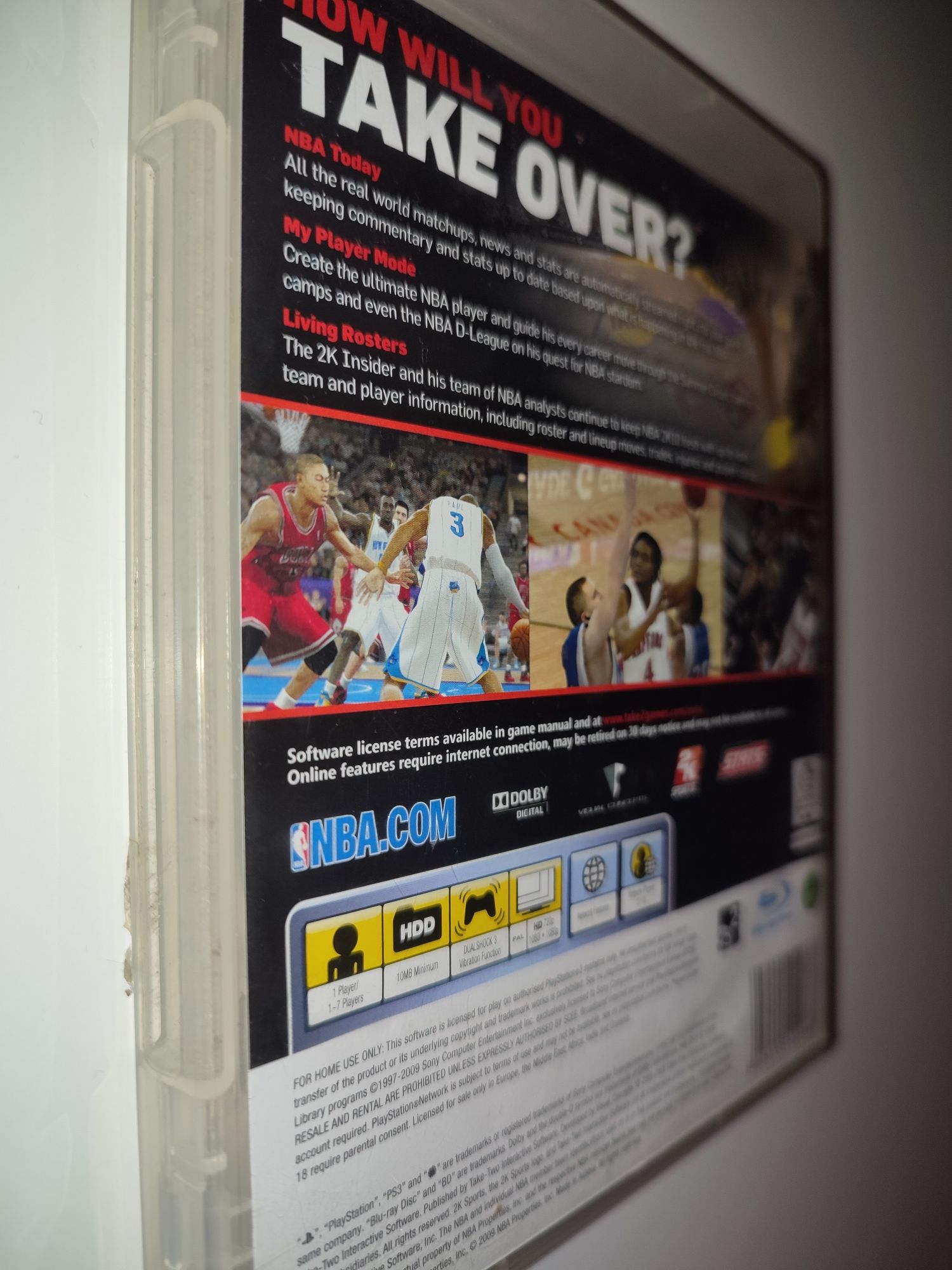 Gra Ps3 NBA2K10 gry PlayStation 3 GTA V UFC NFS Mafia Sniper