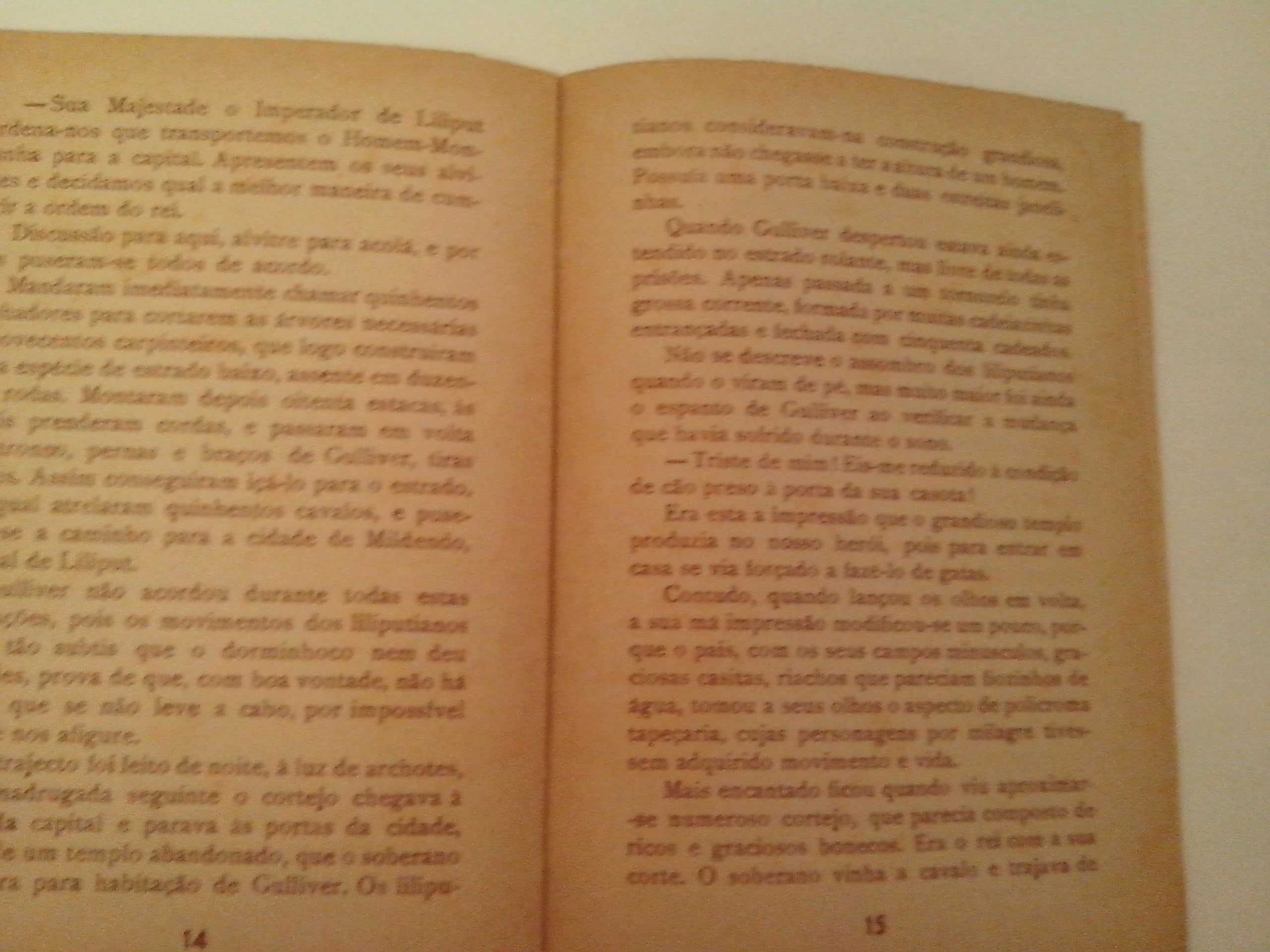 Livro "As viagens de Gulliver"