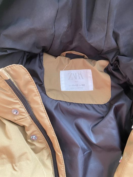 Пуховик, куртка zara 11-12 р.