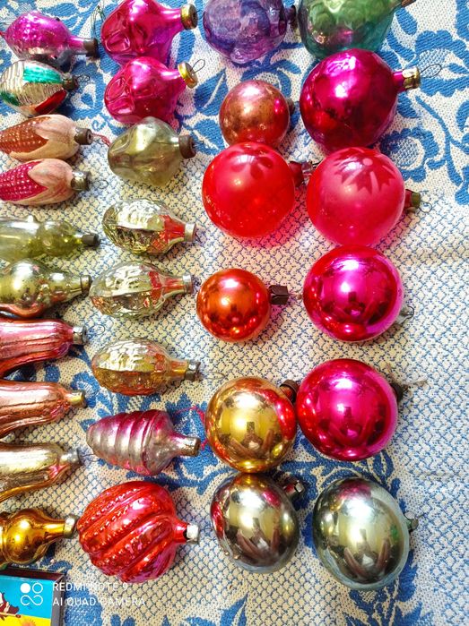 Игрушки ёлочные СССР