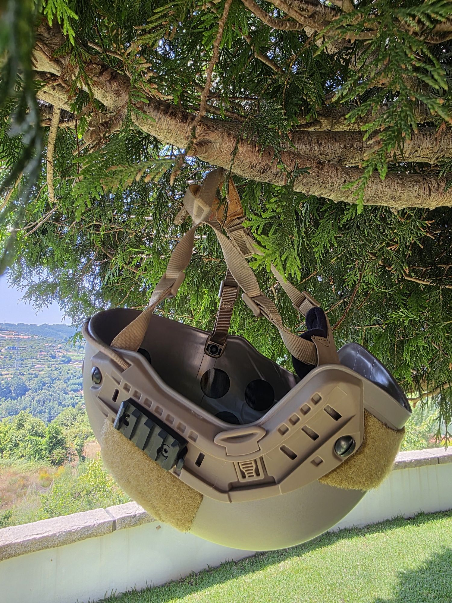 Capacete Coyote Airsoft FMA