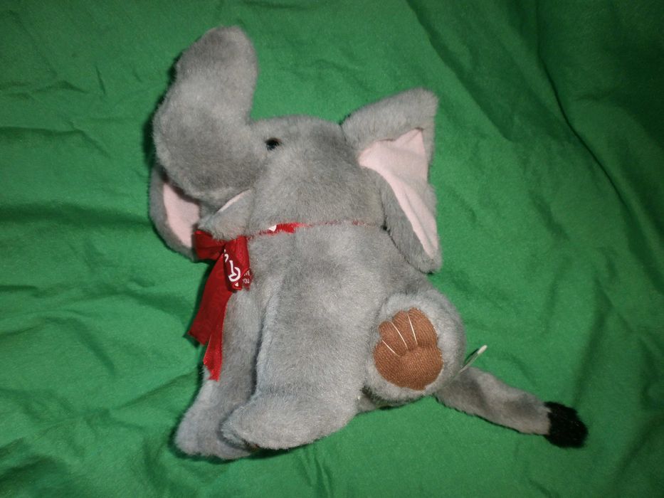 Мягкая игрушка подарок "поющий слон" с днем рожденья