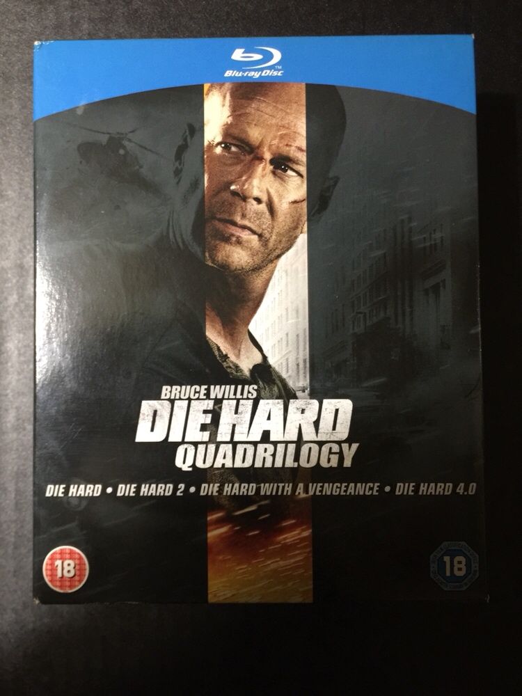 Die Hard Quadrilogy - blu-ray dvd box set