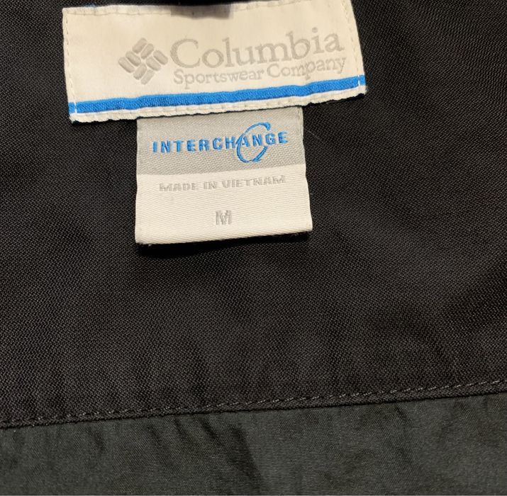 Куртка вітровка Columbia Omni-tech мембрана Unisex M, чорний