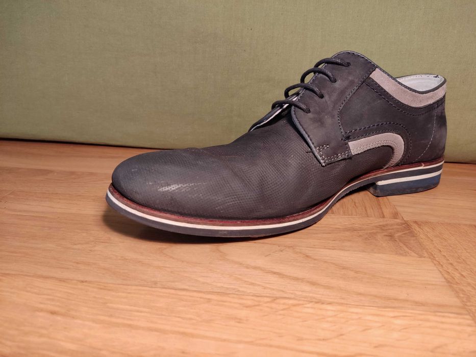 Eleganckie buty skórzane, KEN, 42