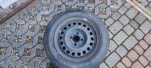 Sprzedam dwie opony zimowe z felgami 175/65/14 corsa