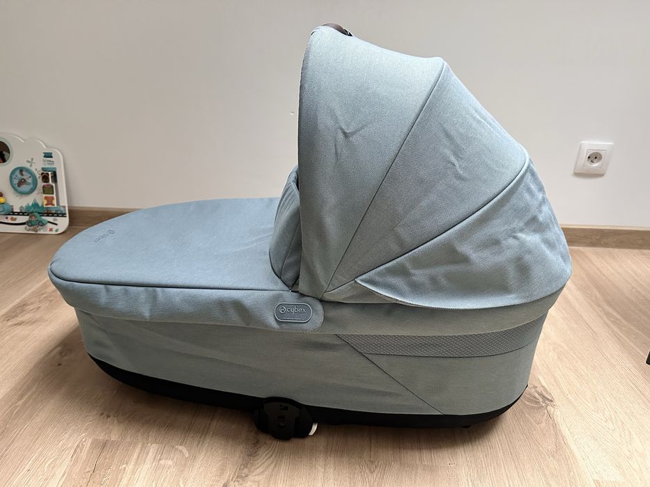 Gondola Cybex Cot S Lux 2024 gwarancja Sky Blue niebieski