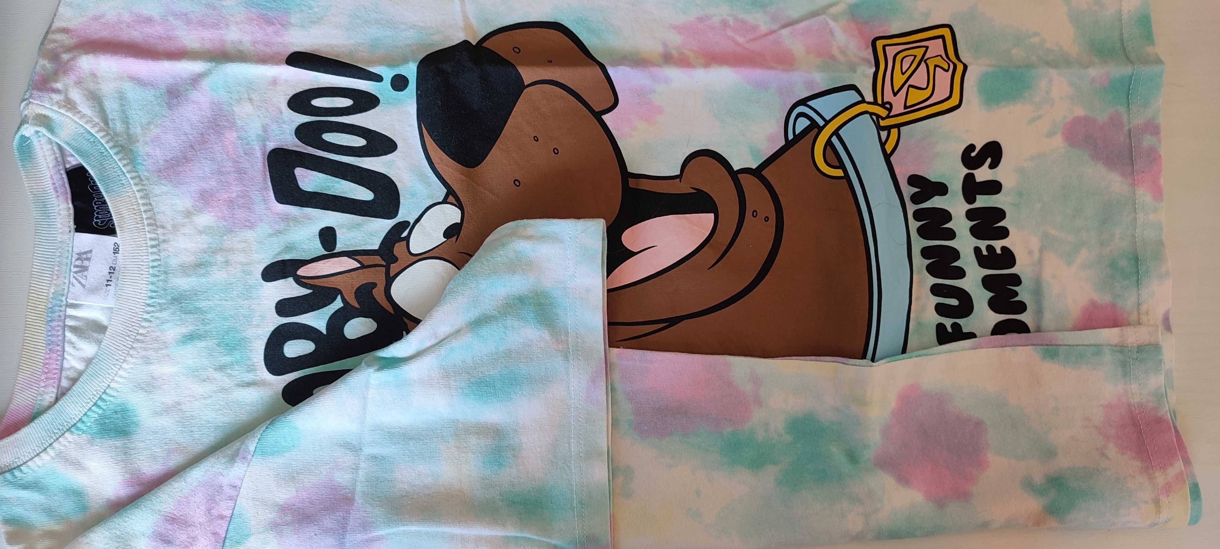 tshirt scoobydoo 11-12anos