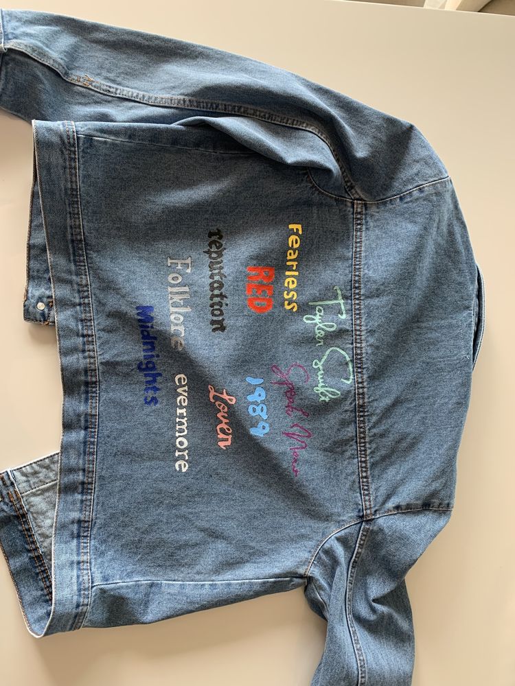 Taylor Swift Era’s tour handmade Denim Jacket