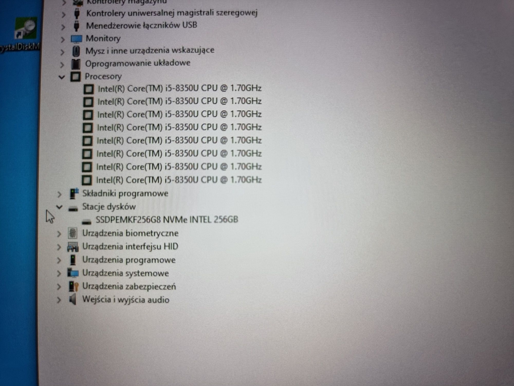 HP EliteBook 840 G5, i5 8350U, 12GB ram DDR4, SSD NVME 256GB.