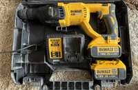 Zestaw DeWalt Młotowiertarka DCH033 2x4ah ładowarka walizka