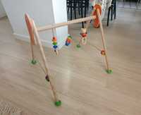 Drewniany trapez pałąk edukacyjny dla niemowląt Hess