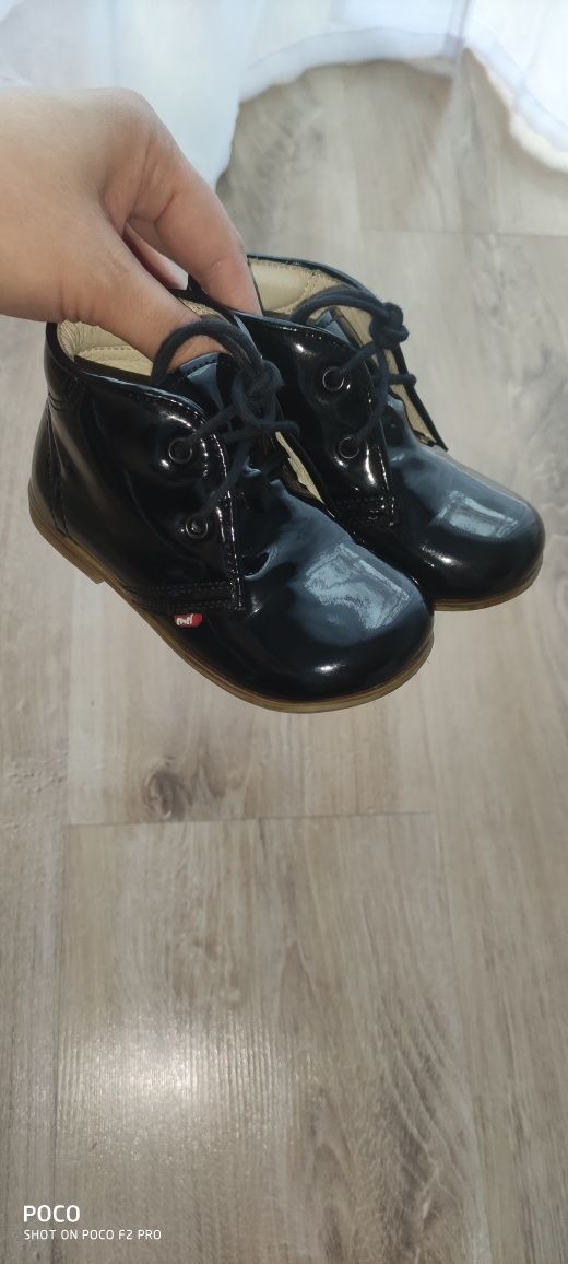 Buty Emel 21 półbuty czarne