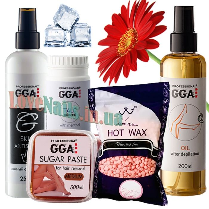 Набор для депиляции с воском и шугарингом воскоплав паста сахарнаяяяяя
