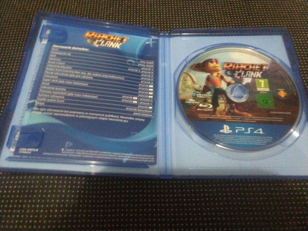 Płyta PS4 Ratochet Clank PlayStation Hits
