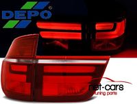 Lampy tylne tył BMW X5 E70 07-10 LED NEON LCI wzór Lift