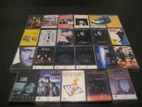 Cassetes Amália, José Afonso, Júlio Pereira, Marceneiro, Madonna, Yes