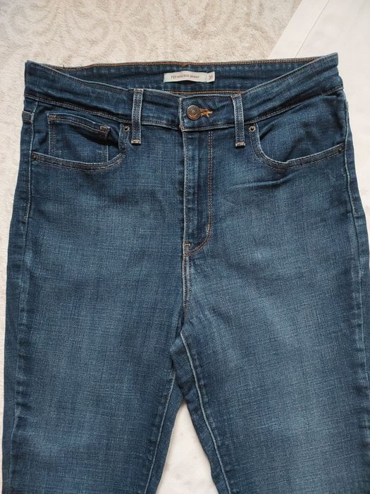 Фірмові джинси скінні Levi's, 721 high rise skinny W31 L30