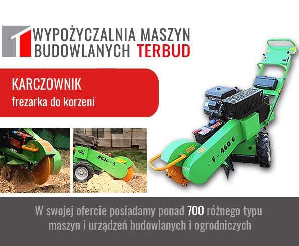 Glebogryzarka separacyjna. Wypożyczalnia. Śląsk