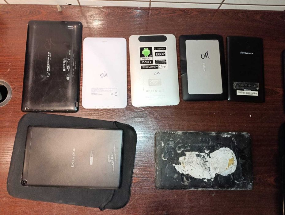 Kolekcja tabletów wszystkie modele