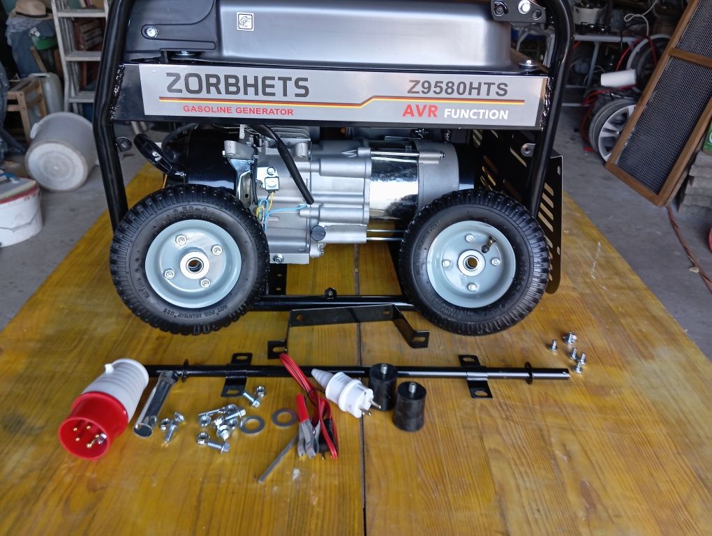 Agregat prądotwórczy 7,1KW/400V 3,8KW/230V prostownik 12V