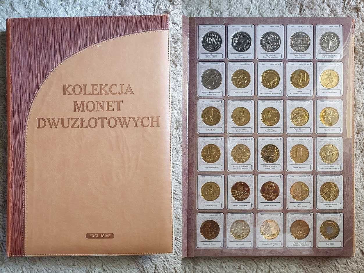 Pełna KOLEKCJA MONET 2zł w Albumie + pełna kolekcja monet 5zł