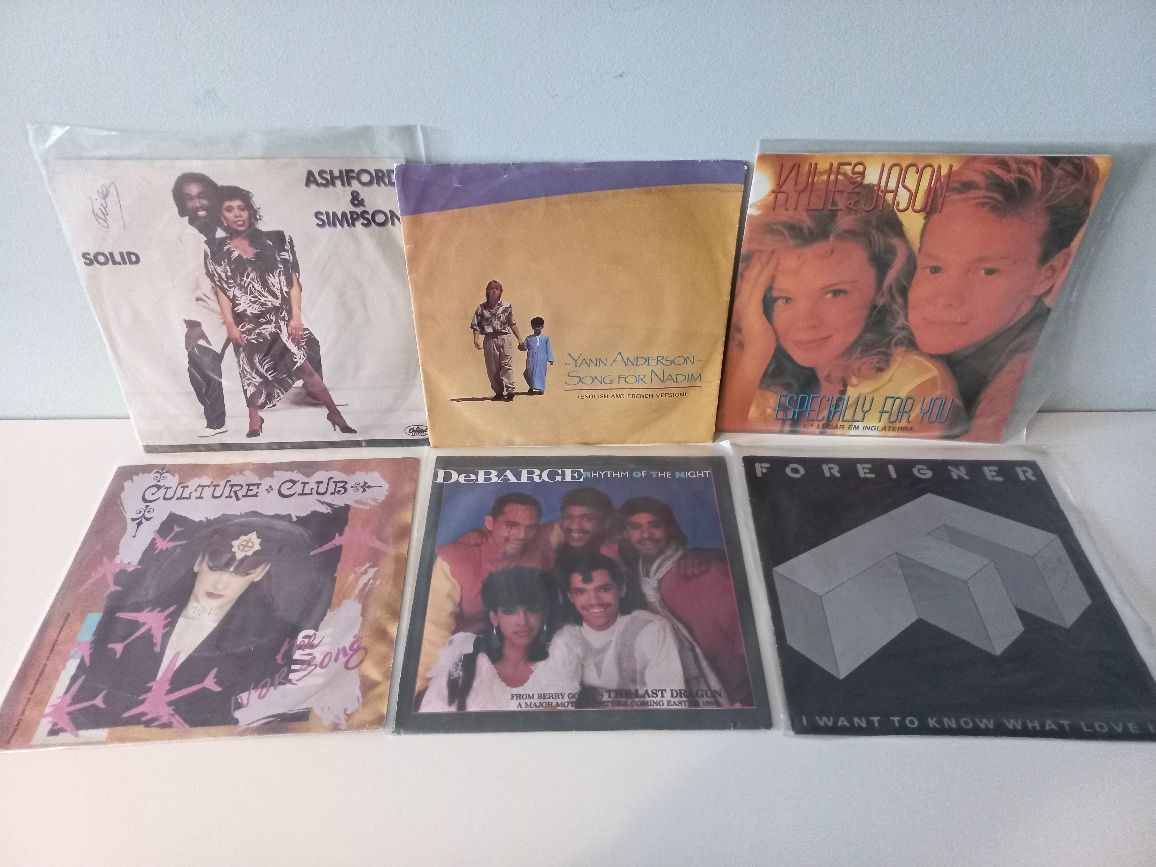 Lote de discos single anos 80 - Pt2
