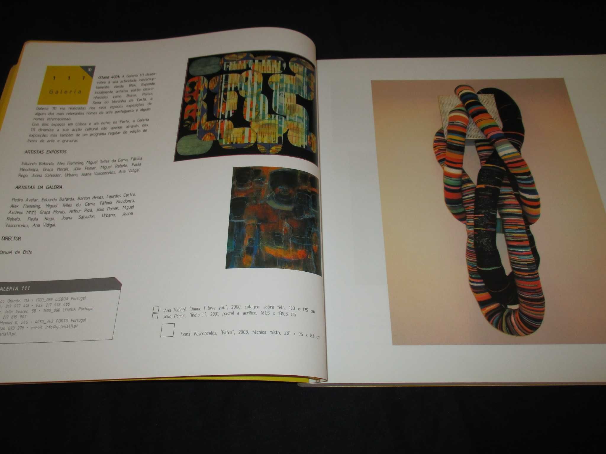 Livro Catálogo Feira de Arte Contemporânea 2003