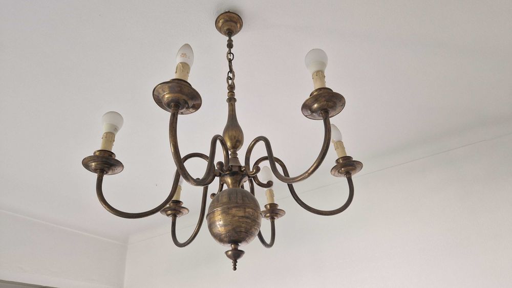 Candeeiro de teto suspenso vintage