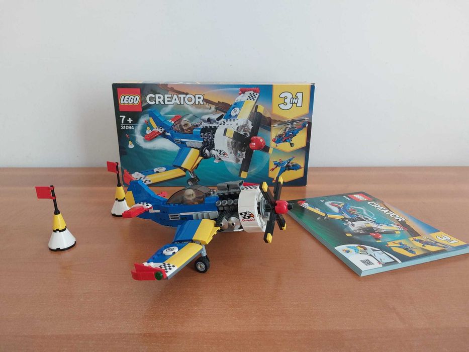 Lego Creator 3 em 1 Avião de corrida 31094