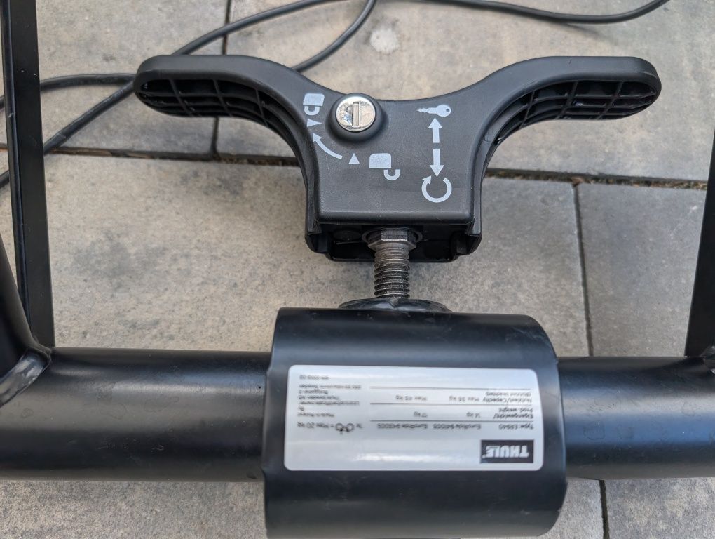 Bagażnik rowerowy THULE 3 rowery na hak ER943