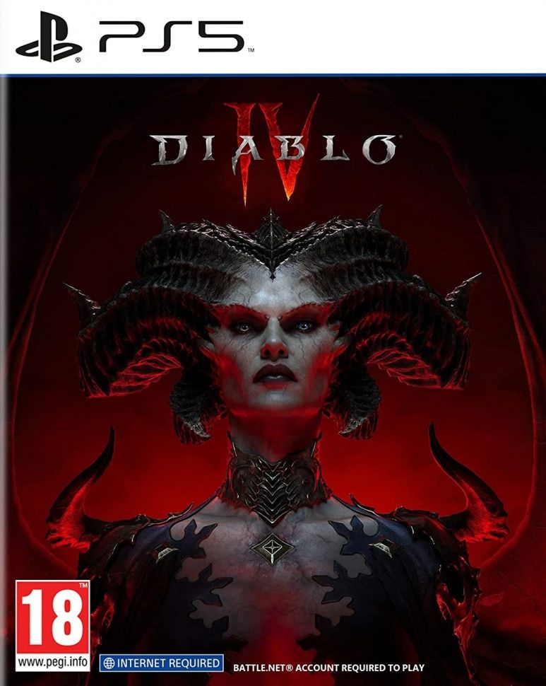 Diablo 4, Playstation4/5, Діабло 4, Гра Для PS4/PS5, Не Диск!