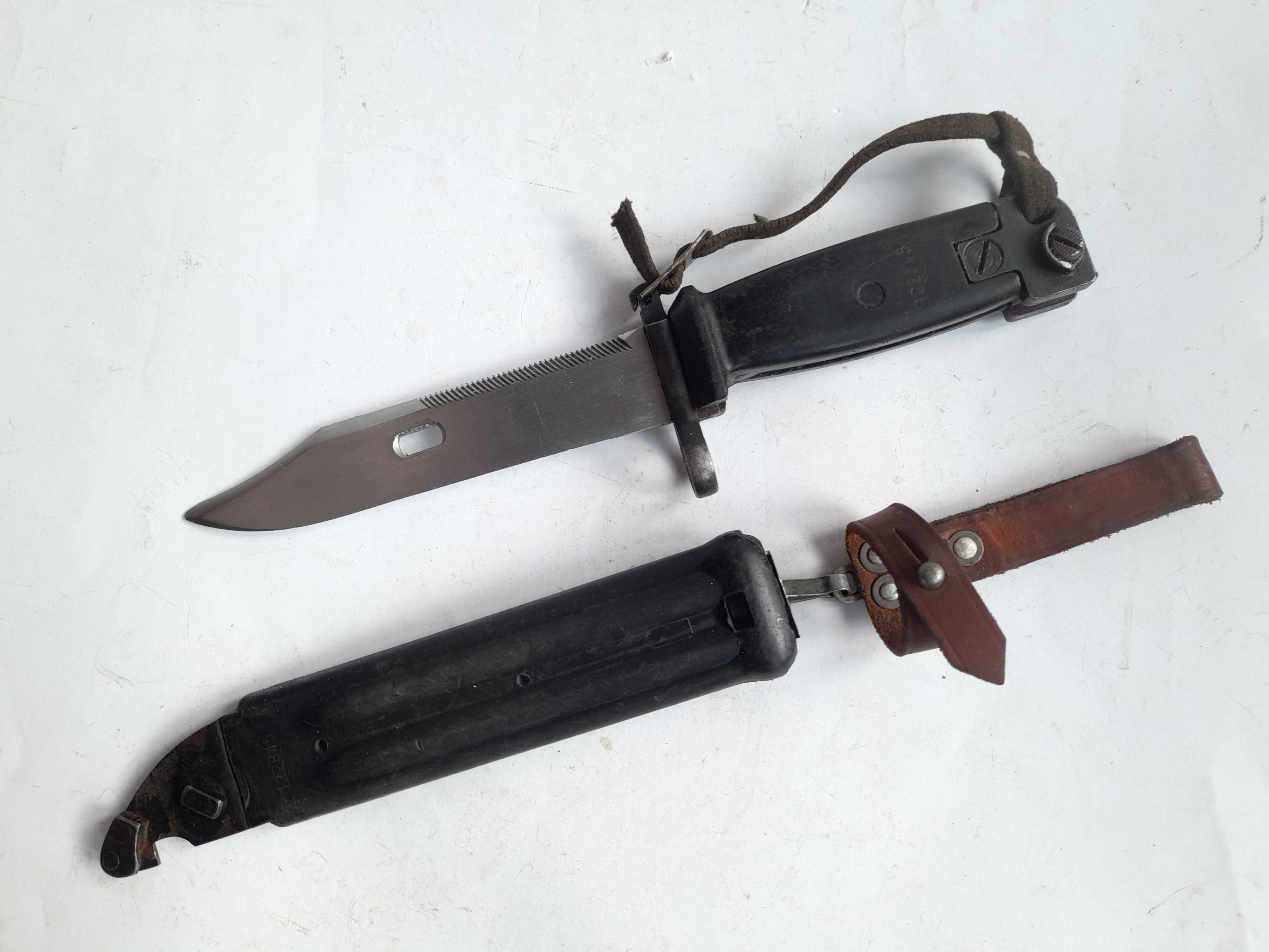 Bagnet 6H4 AK47 Jugosławia Kałasznikow zgodne numery