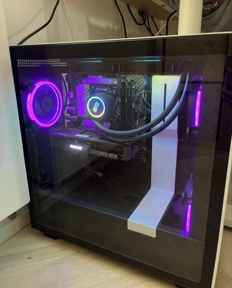 Komputer PC na bardzo dobrych podzespołach