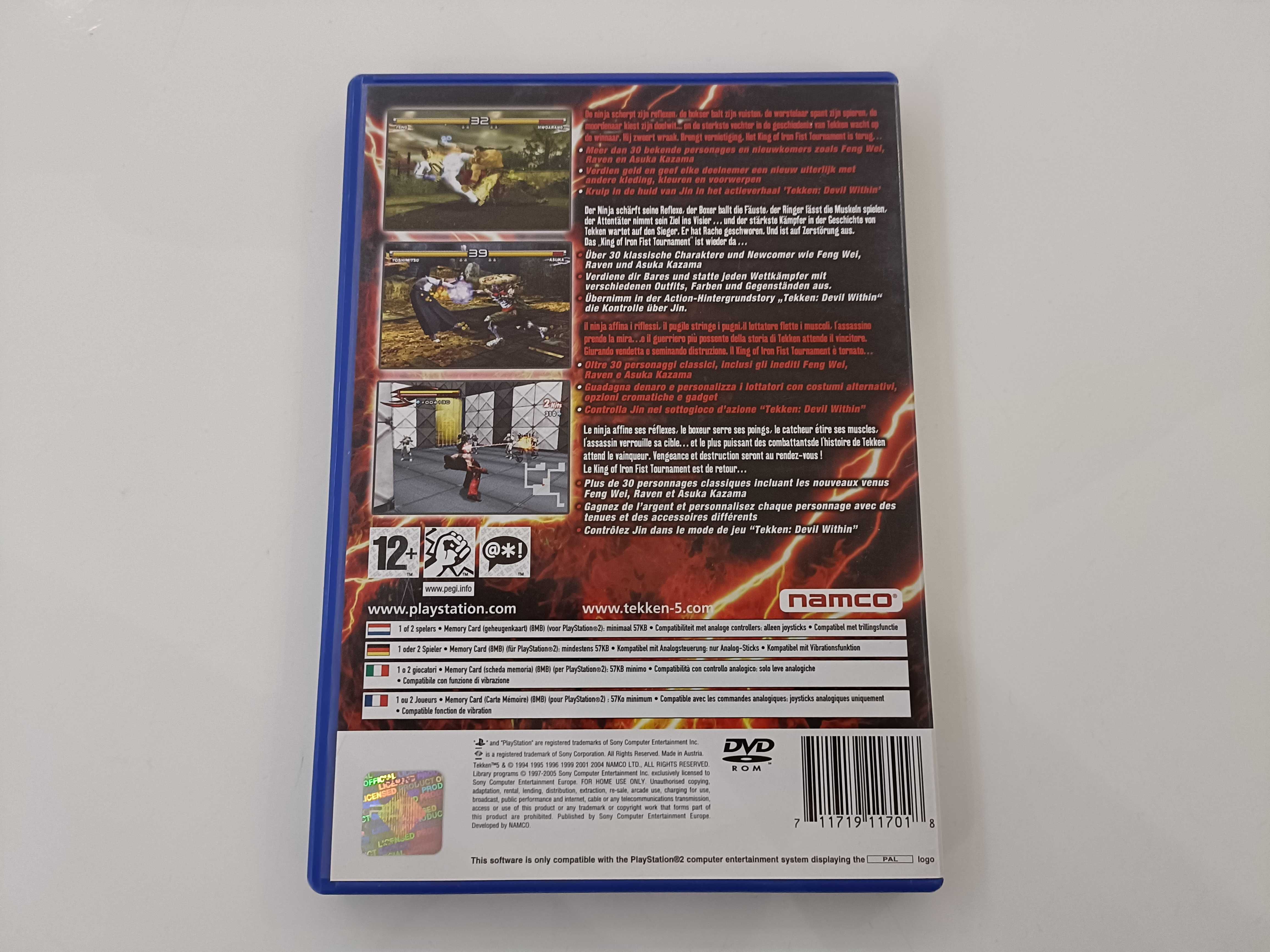 Gra Tekken 5 PS2