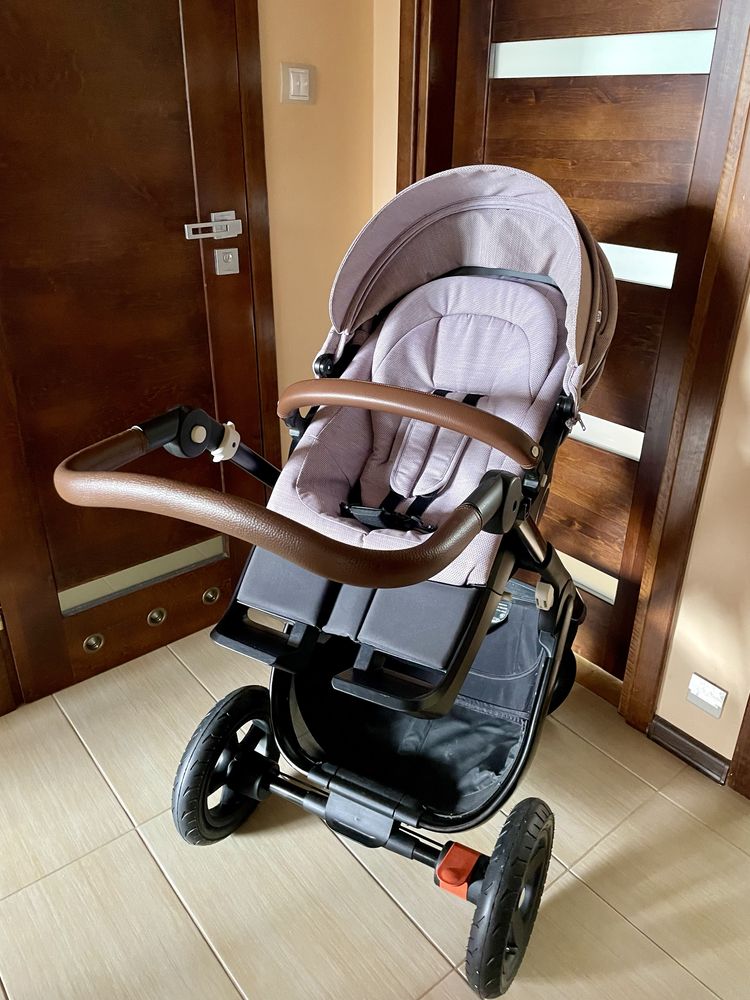 Wózek stokke trailz 2w1 limitowany kolor brushed lilac + torba