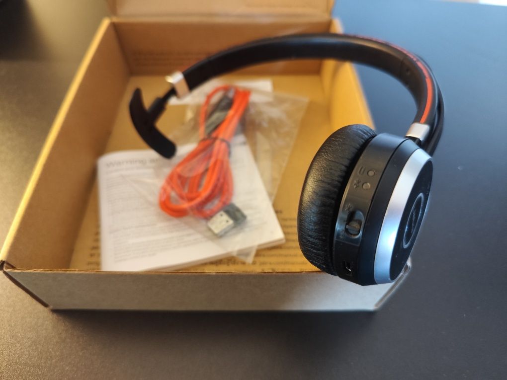 Jabra Evolve 65 MONO bluetooth bezprzewodowy zestaw słuchawkowy