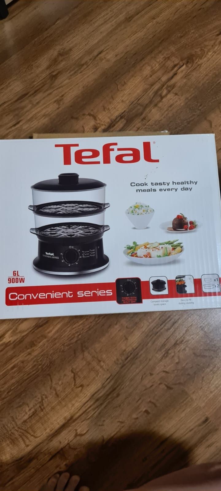 Пароварка Tefal Convenient series, 6l, 900w