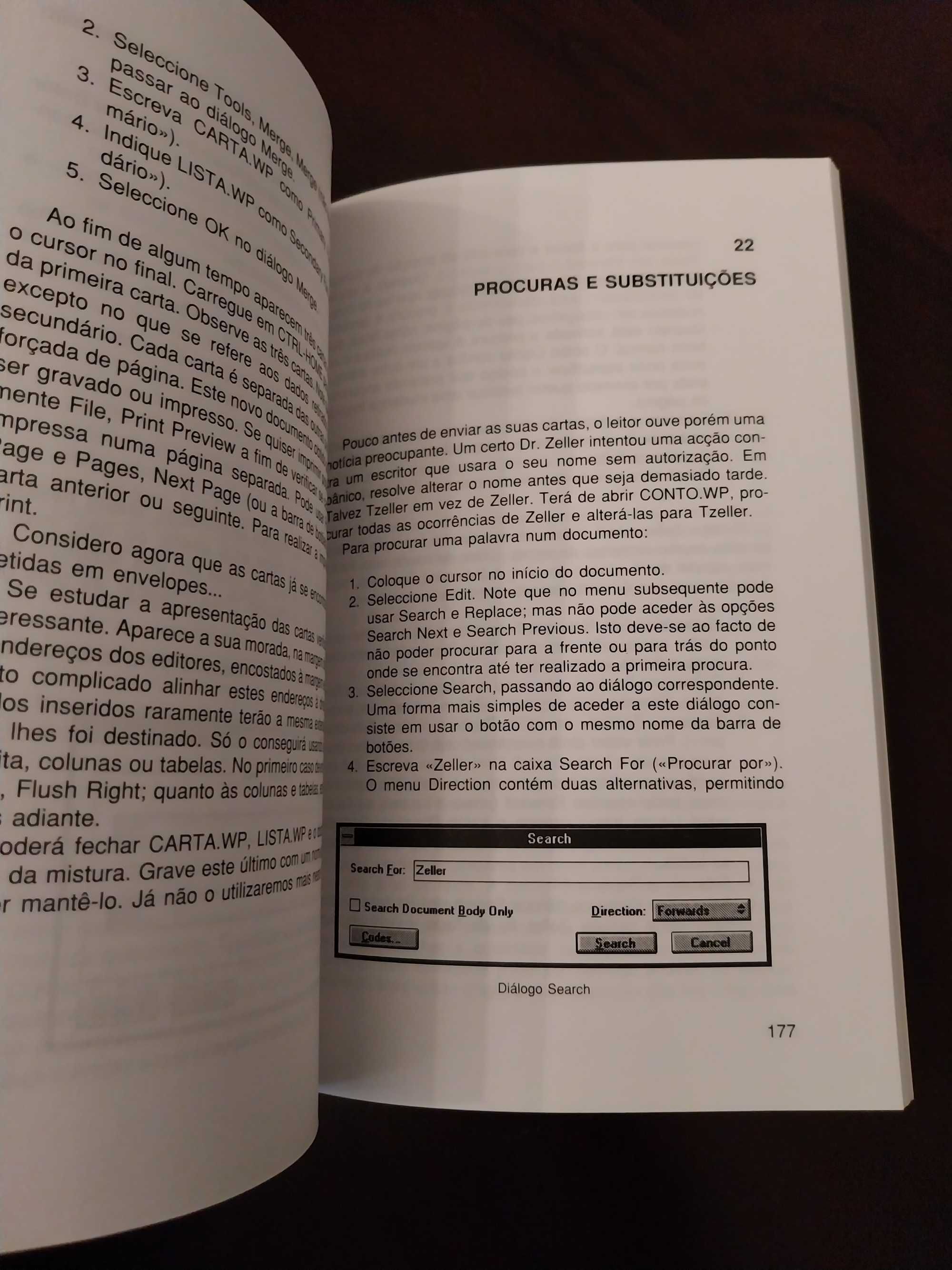 Wordperfect para Windows, de Arthur Tennick, colecção sistemas 62