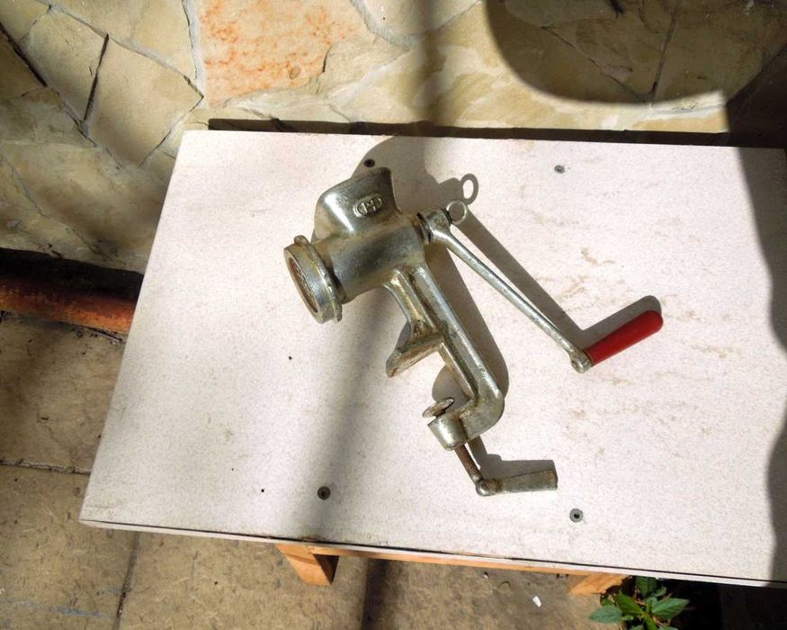 М'ясорубка СССР, млинок механічний ручний