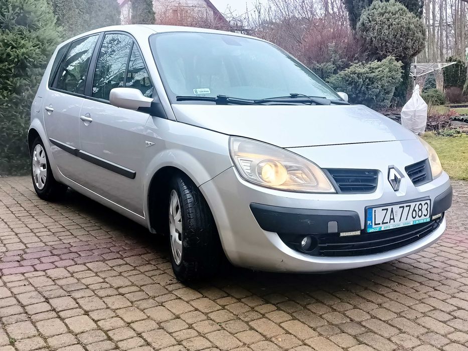 Renault, Scenic, 2.0 benzyna gaz LPG, automat, opony lato i zima