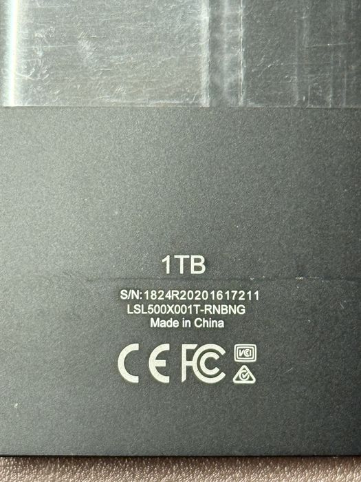 Dysk zewnetrzny przenosny SSD lexar LS500 1Tb