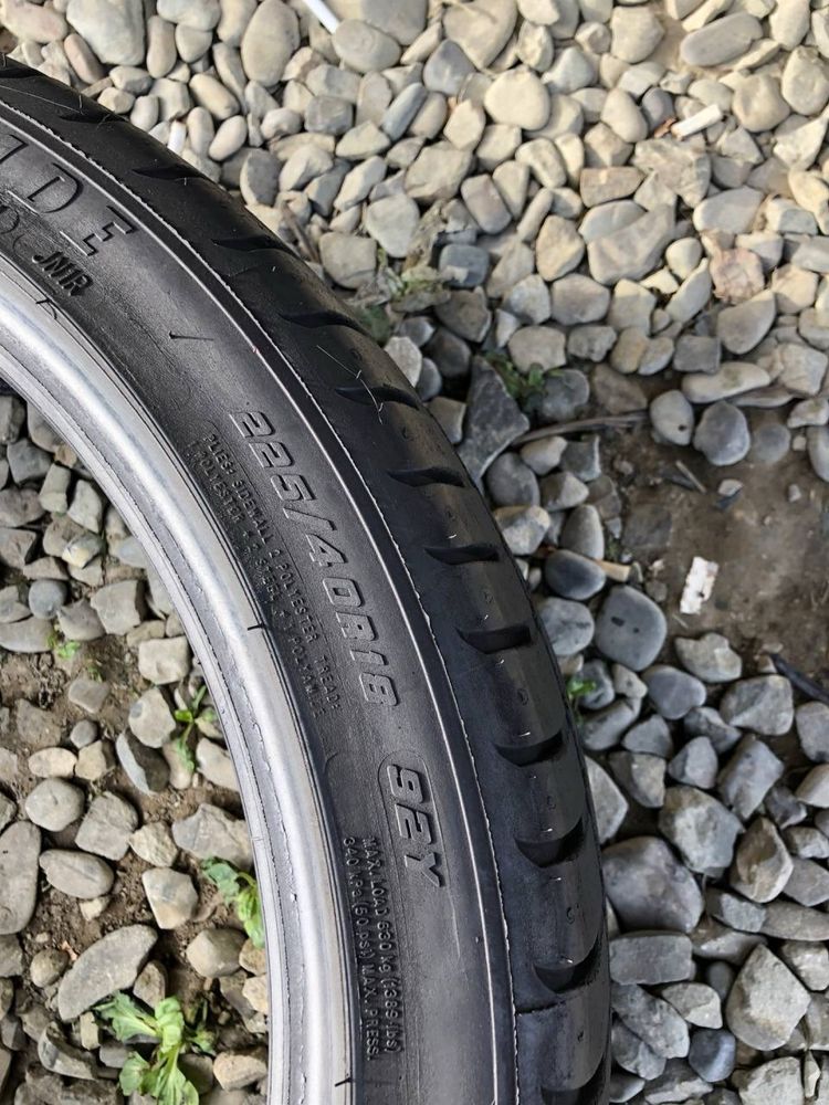 Шини 225/40 r18 Goodyear Літо 2шт (110)