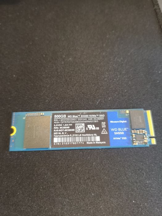 SSD 500Gb NVME Westem digital