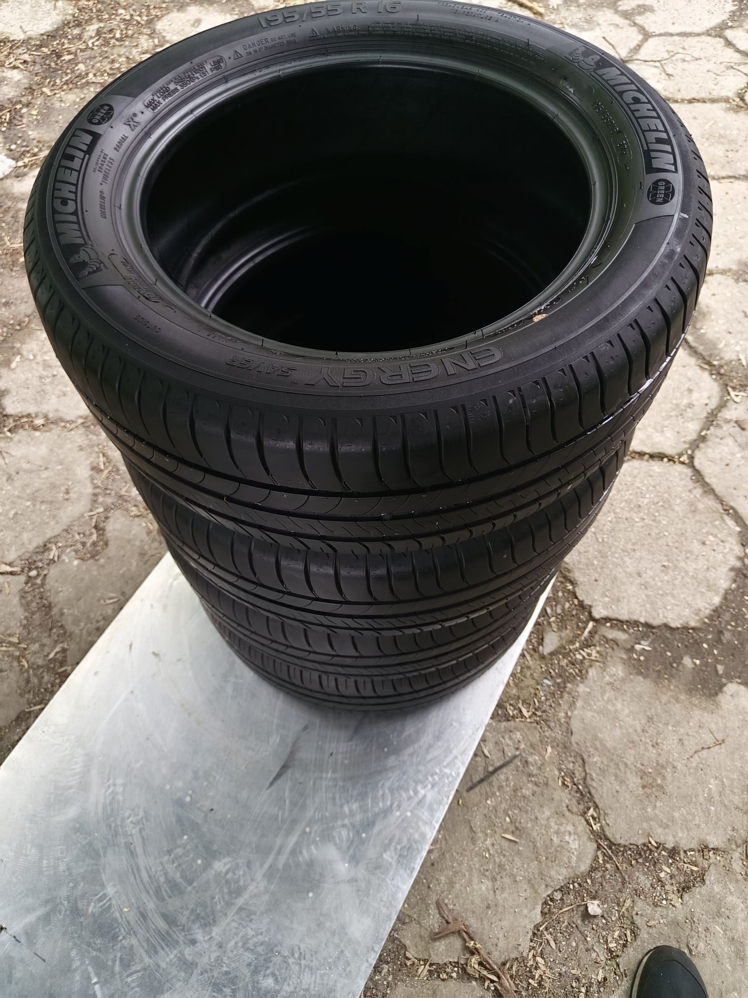 7mm Michelin 195/55 R16, cena za 4szt.