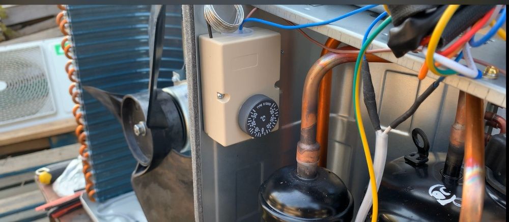 Зимний комплект в кондиционер установка